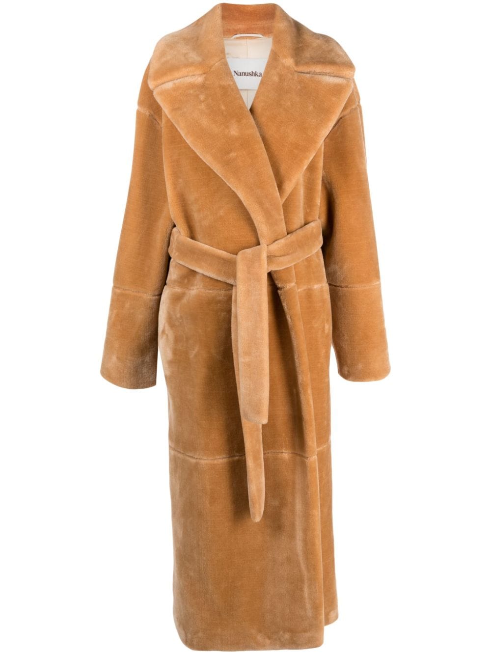 Nanushka Trenchcoat aus Fleece - Braun von Nanushka