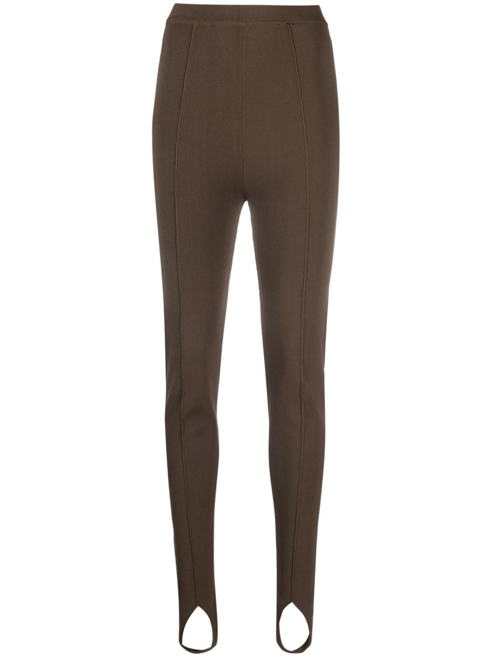 Nanushka Leggings mit hohem Bund - Braun Nanushka Leggings mit hohem Bund - Braun von Nanushka