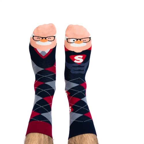 Nanushki - Lustige Socken für Herren Damen - Bunte Lustig mit Kreativen Mustern - Nahtloser Verbindung Super Grandpa Größen 44-46 OEKO-TEX Witzige Verrückt Nanushki - Lustige Socken für Herren Damen - Bunte Lustig mit Kreativen Mustern - Nahtloser Verbindung Super Grandpa Größen 44-46 OEKO-TEX Witzige Verrückt von Nanushki