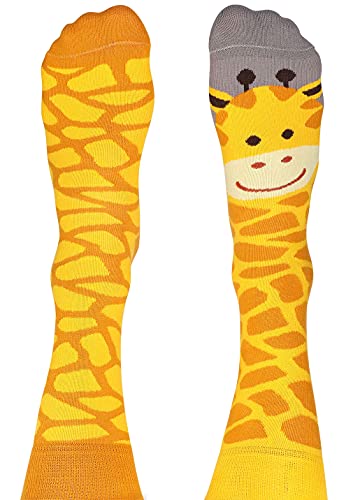 Nanushki unisex Verrückte Lustige Socken mit Motiv Giraffe für Damen und Herren (Gigi Giraffe, 36-39) von Nanushki