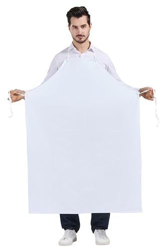 Nanxson Herren Damen wasserdicht Schürze verdicktes PVC Arbeitsschürze fleischerschürze metzgerschürze von Nanxson