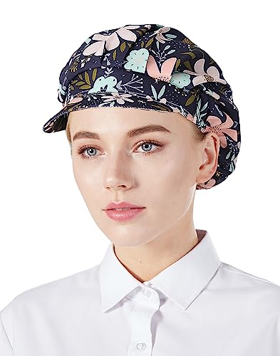 Nanxson Unisex 3 Stück Kochhut Kochmütze Damen Arbeitshut Arbeitsmütze Staubmütze elastiche Kopfbedeckung von Nanxson