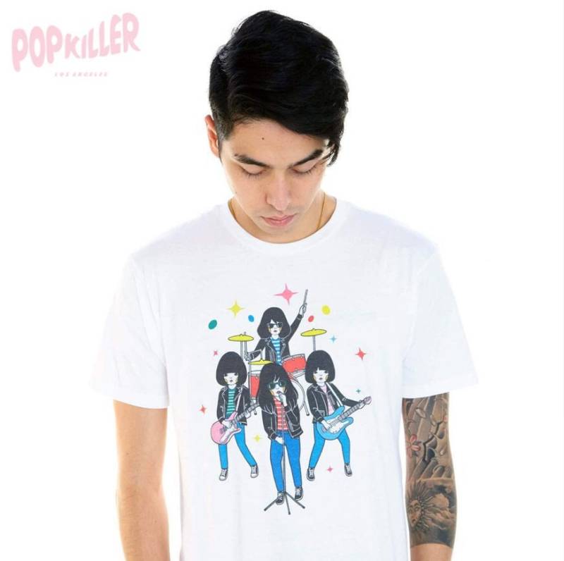 T-Shirt -Punk Rocker von Naoshi