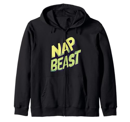 Great Nap Beast Emblem für Erwachsene und Kinder Kapuzenjacke von Nap Beast Outfit