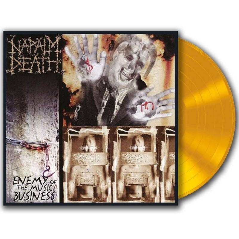 Napalm Death Enemy Of The Music Business LP multicolor von Napalm Death