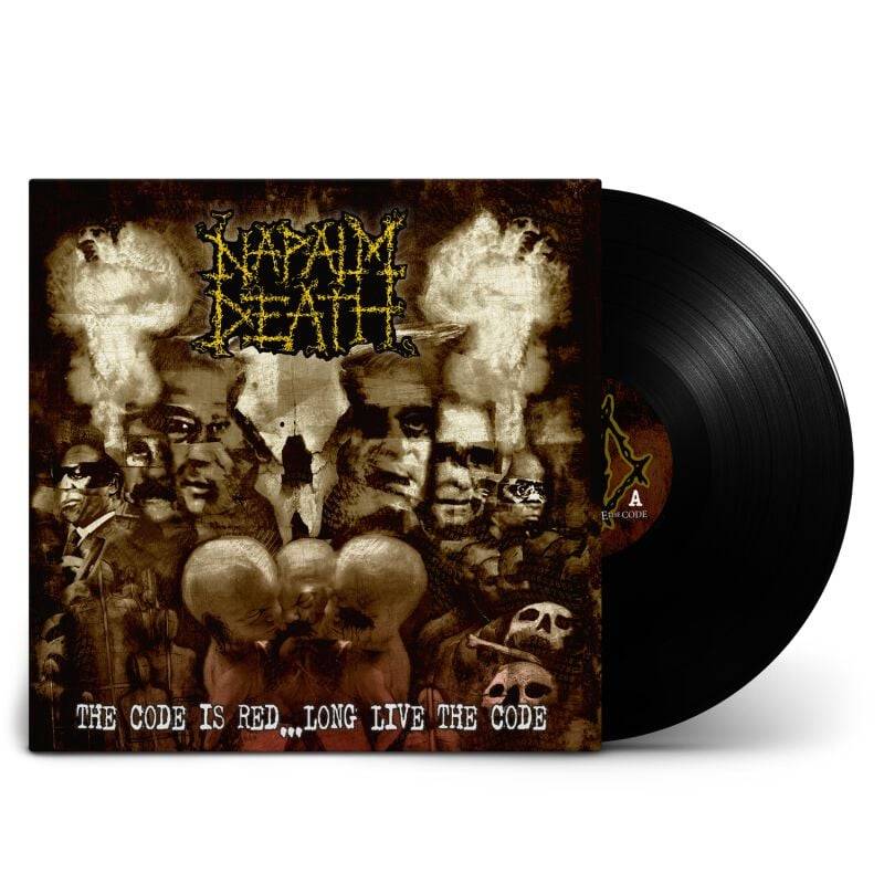 Napalm Death The code is red ... long live the code LP multicolor von Napalm Death