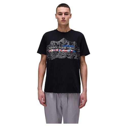 NAPAPIJRI Art NP0A4HQG Herren T-Shirt, Schwarz 041 von Napapijri
