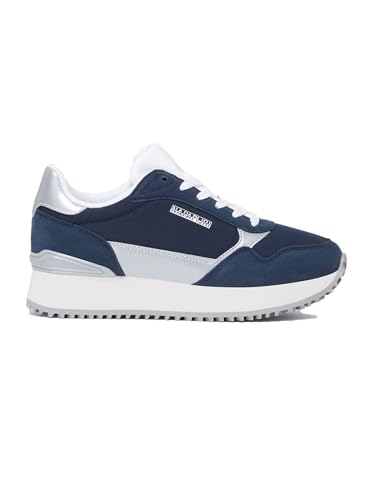 NAPAPIJRI Astra Platform Damen, Blau Weiß, 40 EU NAPAPIJRI Astra Platform Damen, Blau Weiß, 40 EU von Napapijri