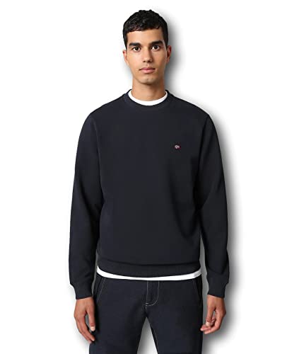 NAPAPIJRI BAILS CREW 1 HERREN DUNKELBLAU SWEATSHIRT NP0A4FQW1761 von Napapijri