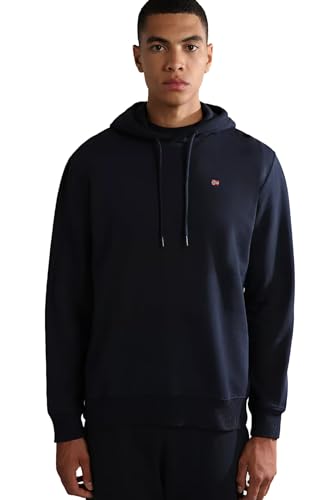 NAPAPIJRI BALIS HOOD HERREN DUNKELBLAU KAPUZEN SWEATSHIRT NP0A4FQV1761 von Napapijri