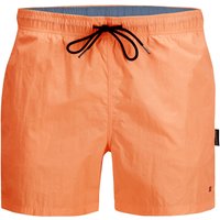 NAPAPIJRI Herren Badeshorts orange Mikrofaser unifarben von Napapijri