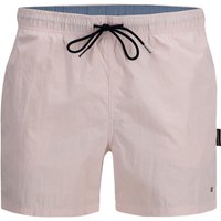 NAPAPIJRI Herren Badeshorts rosa Mikrofaser unifarben von Napapijri