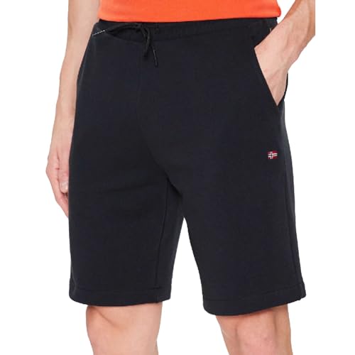 NAPAPIJRI Bermuda Shorts für Herren Marke, Modell Nalis Sum NP0A4H88, aus Baumwolle., Schwarz , XL von Napapijri