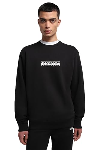 NAPAPIJRI Herren B-Box C S 1 Sweatshirt, Black 041, M von Napapijri