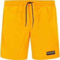NAPAPIJRI Herren Badeshorts orange unifarben von Napapijri