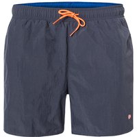 NAPAPIJRI Herren Badeshorts blau Mikrofaser unifarben von Napapijri