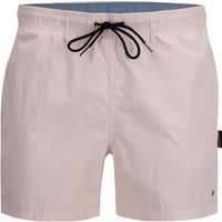 NAPAPIJRI Herren Badeshorts rosa Mikrofaser unifarben von Napapijri