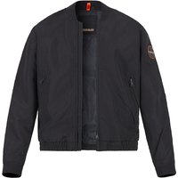 NAPAPIJRI Herren Blouson Schwarz Mikrofaser unifarben von Napapijri