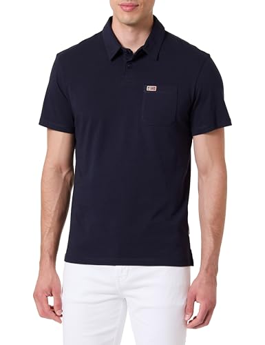 NAPAPIJRI Herren Eury Short Sleeve Polo Shirt Poloshirt, Marineblau, XXL NAPAPIJRI Herren Eury Short Sleeve Polo Shirt Poloshirt, Marineblau, XXL von Napapijri
