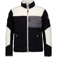 NAPAPIJRI Herren Fleecepullover schwarz unifarben von Napapijri