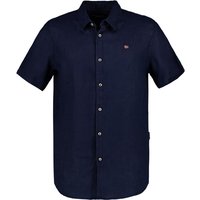 NAPAPIJRI Herren Kurzarmhemd blau NAPAPIJRI Herren Kurzarmhemd blau von Napapijri