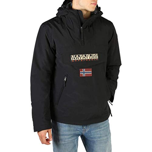 NAPAPIJRI Herren Rainforest Pocket 1 Sportjacke, Schwarz, S von Napapijri