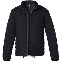 NAPAPIJRI Herren Steppjacke Schwarz Mikrofaser unifarben von Napapijri