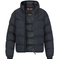 NAPAPIJRI Herren Steppjacke schwarz Mikrofaser unifarben von Napapijri