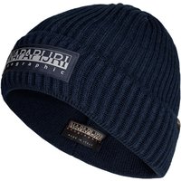 NAPAPIJRI Herren Mütze blau Mikrofaser von Napapijri