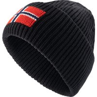 NAPAPIJRI Herren Mütze schwarz Woll-Stoff NAPAPIJRI Herren Mütze schwarz Woll-Stoff von Napapijri