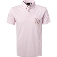 NAPAPIJRI Herren Polo-Shirt rosa Baumwoll-Jersey von Napapijri