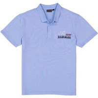 NAPAPIJRI Herren Polo-Shirt blau von Napapijri