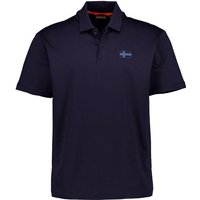 NAPAPIJRI Herren Polo-Shirt blau Baumwoll-Jersey NAPAPIJRI Herren Polo-Shirt blau Baumwoll-Jersey von Napapijri