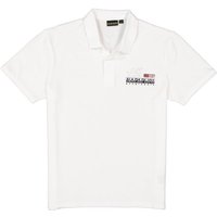 NAPAPIJRI Herren Polo-Shirt weiß von Napapijri