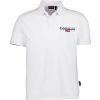NAPAPIJRI Herren Polo-Shirt weiß von Napapijri