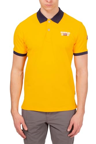 NAPAPIJRI - Herren-Poloshirt Eany, gelb, Large von Napapijri