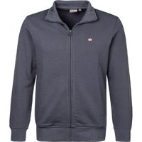 NAPAPIJRI Herren Sweatjacke blau Baumwolle unifarben von Napapijri