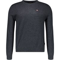 NAPAPIJRI Herren Pullover grau unifarben von Napapijri