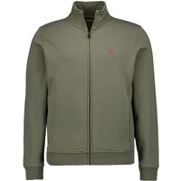 NAPAPIJRI Herren Sweatjacke grün Baumwolle unifarben von Napapijri
