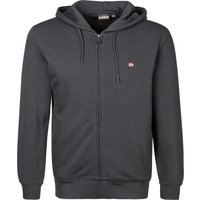 NAPAPIJRI Herren Sweatjacke schwarz unifarben von Napapijri