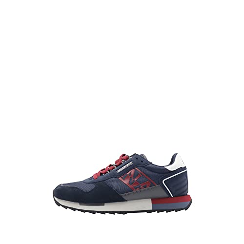 NAPAPIJRI Herren-Sneaker aus Nylon, Wildleder, Marineblau, blau, 46 EU von Napapijri