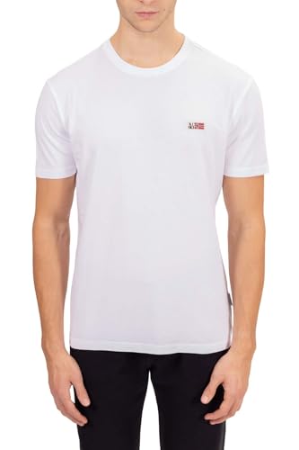 NAPAPIJRI - Herren Suri T-Shirt, Weiß, XXL von Napapijri