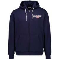NAPAPIJRI Herren Sweatjacke blau unifarben von Napapijri