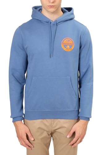 NAPAPIJRI - Herren-Sweatshirt mit Kapuze, himmelblau, L von Napapijri