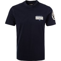 NAPAPIJRI Herren T-Shirt blau Baumwolle von Napapijri