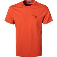 NAPAPIJRI Herren T-Shirt orange Baumwolle von Napapijri