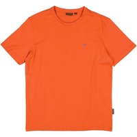 NAPAPIJRI Herren T-Shirt orange Baumwolle von Napapijri