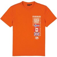 NAPAPIJRI Herren T-Shirts orange von Napapijri