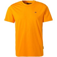 NAPAPIJRI Herren T-Shirt orange Baumwolle von Napapijri