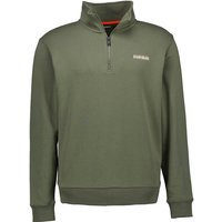 NAPAPIJRI Herren Troyer grün unifarben von Napapijri